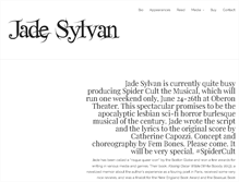 Tablet Screenshot of jadesylvan.com